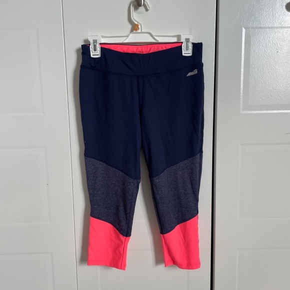 3/4 color block athletic leggings - Picture 4 of 5